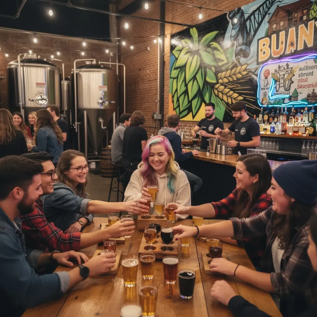 Экскурсия по пивоварне с дегустацией местных сортов пива.